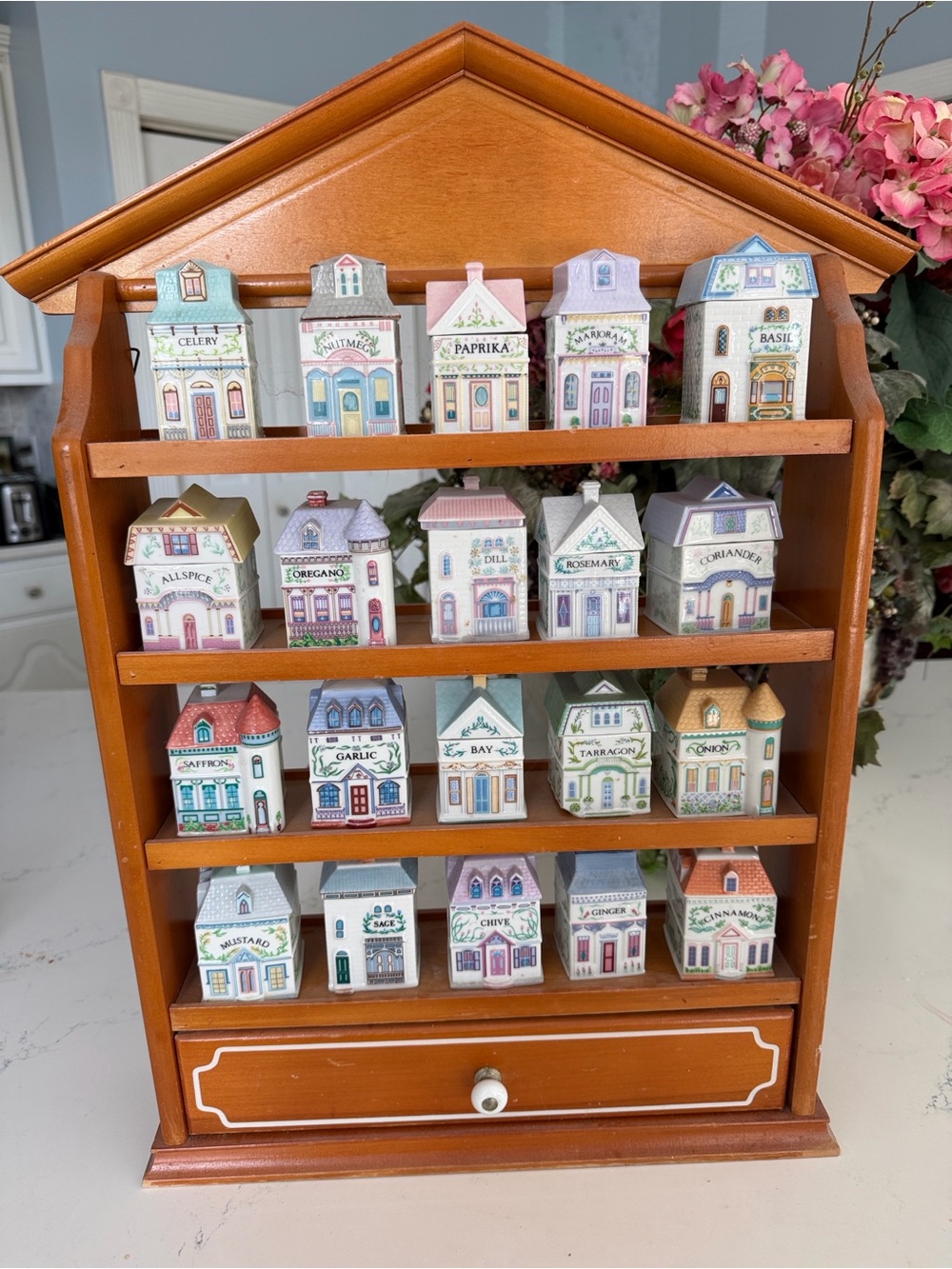 Vintage 1989 Lenox Spice Village